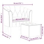 Kuipstoel met voetenbankje kunstleer wit, fauteuil, relaxstoel, fauteuil stoel, relaxfauteuil, leesstoel, woonkamer stoel, lounge fauteuil