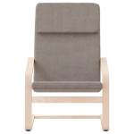 Relaxstoel stof taupe, stoel, woonkamerstoel, stoffen relaxstoel, loungestoel, stoffen stoel, stoffen loungestoel, stoffen woonkamerstoel
