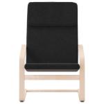 Relaxstoel stof zwart, stoel, woonkamerstoel, stoffen relaxstoel, loungestoel, stoffen stoel, stoffen loungestoel, stoffen woonkamerstoel