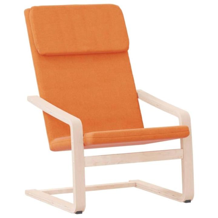Relaxstoel stof donkergeel, stoel, woonkamerstoel, stoffen relaxstoel, loungestoel, stoffen stoel, stoffen loungestoel, stoffen woonkamerstoel