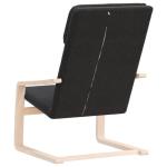 Relaxstoel stof zwart, stoel, woonkamerstoel, stoffen relaxstoel, loungestoel, stoffen stoel, stoffen loungestoel, stoffen woonkamerstoel