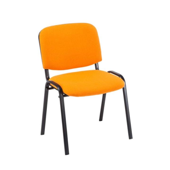 Set van 4 bezoekersstoelen Ken, Kleur:oranje