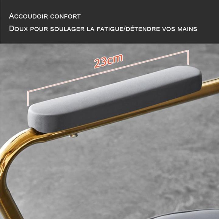 Kappersstoel, Kapsalonstoel, Stylingstoel, Zware Hydraulische Pomp, Haarknipstoel, 360° Draaibare Ergonomische Salonstoel, Shampoo Spa Schoonheidsapparatuur,Goud,C
