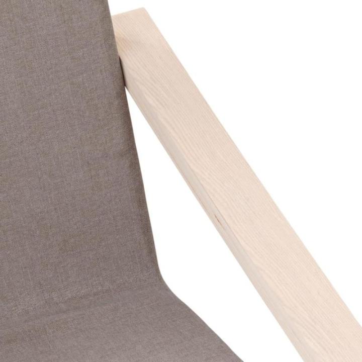Relaxstoel stof taupe, stoel, woonkamerstoel, stoffen relaxstoel, loungestoel, stoffen stoel, stoffen loungestoel, stoffen woonkamerstoel
