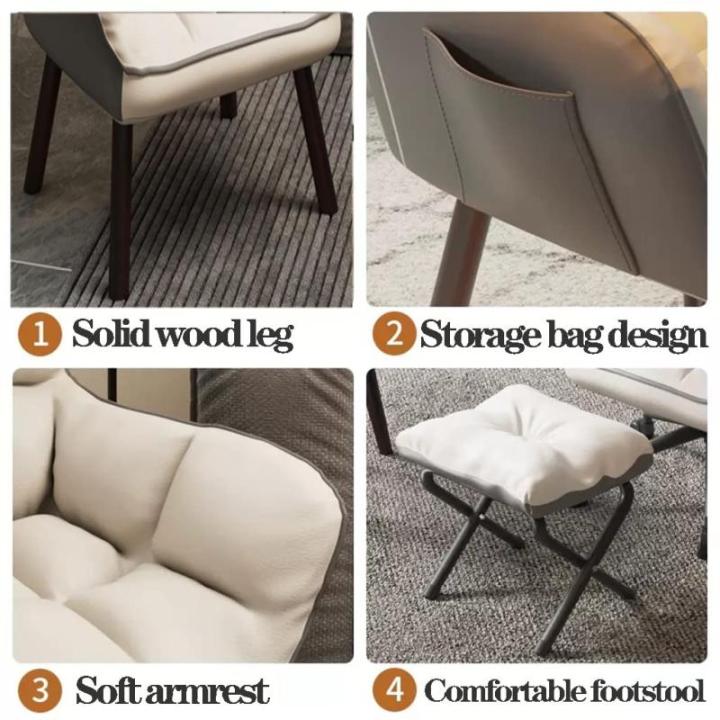 Mid Century Moderne Roze Stof Gestoffeerde Hoge Rug Arm Lounge Stoel Met Massief Houten Benen Accent Lounge Stoel voor Woonkamer Lezen Grootte: met.