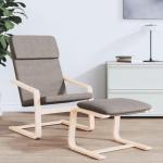 Relaxstoel stof taupe, stoel, woonkamerstoel, stoffen relaxstoel, loungestoel, stoffen stoel, stoffen loungestoel, stoffen woonkamerstoel