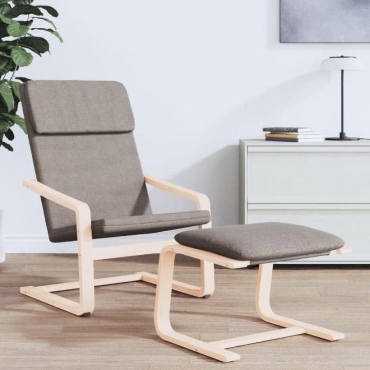 Relaxstoel stof taupe, stoel, woonkamerstoel, stoffen relaxstoel, loungestoel, stoffen stoel, stoffen loungestoel, stoffen woonkamerstoel
