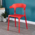 Draagbare Stapelbare Plastic Event Stoel met Rugleuning 600LB Gewicht Capaciteit Lounge Stoel voor Keuken & Eetkamer Flexibele Zitplaatsen D40x47x75cm (16x19x30")