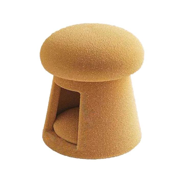 Voetsteun Kruk Gestoffeerd Voetenbank Voetenbankje Met Opbergruimte, Multifunctioneel Kattenbed Sofa Voetsteun Voor Woonkamer, Slaapkamer Of Huwelijkscadeaus(Yellow)