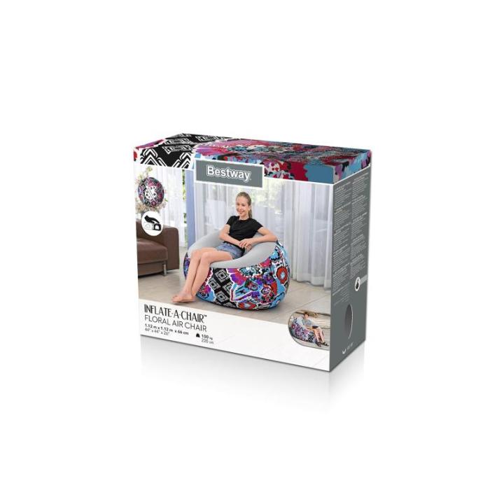 Opblaasbare bank - Premium 3-in-1 luchtbank tot queensize bed - draagbare slaapbank opblazen