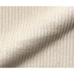 Hoekbank Lanzo XL Cord Beige 270x180 cm Recamiere variabel met kruk