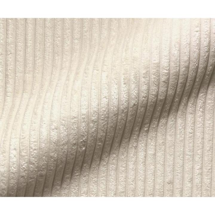 Hoekbank Lanzo XL Cord Beige 270x180 cm Recamiere variabel met kruk