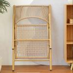 Balkon Kleine Tafel En Stoelen, Vrijetijdsstoelen, Imitatie Houtnerf Opvouwbare Liggende Rotan Stoelen, Patio Tuin Buiten Tafel En Stoelen (Gratis Kussens)(Imitation wood grain col