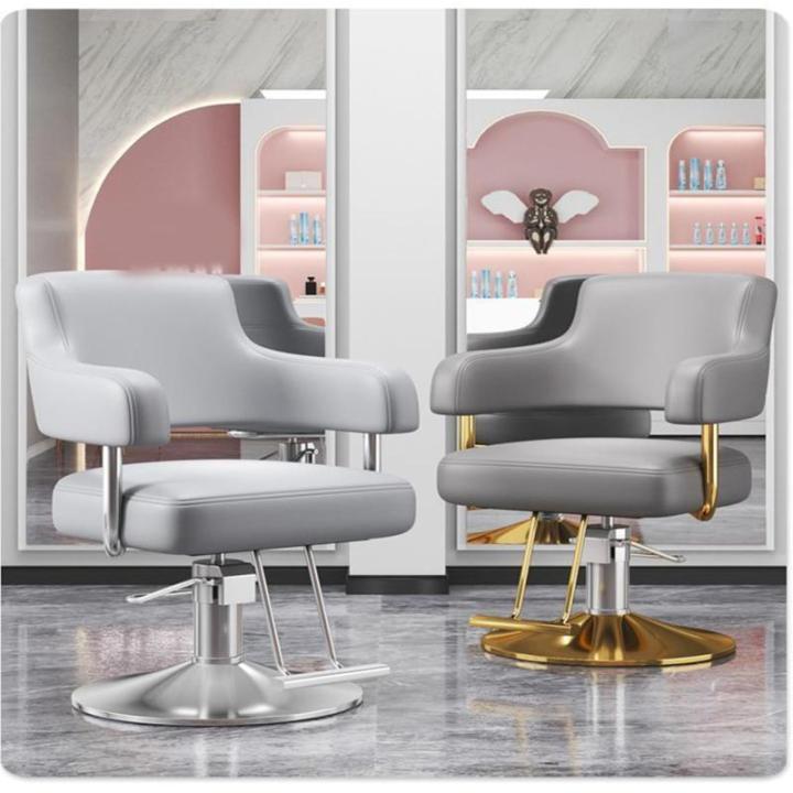 Salonstoel Voor Haarstylist, Styliststoel Met Zware Hydraulische Pomp, 360 Graden Draaibare Spa-Schoonheidsuitrusting Voor Haarstylist, Vrouwen En Mannen,Dark gray,C