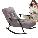 Schommelstoel – schommelstoel voor binnen, schommelstoel voor de slaapkamer, gevoerde ligstoelen, moderne schommelstoel, schommelstoel voor de tuin in de slaapkamer thuis, 83 x 5
