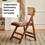 Home Houten opvouwbare stoelen, opvouwbare stoelen met rugleuning, opvouwbare kruk voor volwassenen Keukeneiland Gitaarwinkel Café Beauty Comes