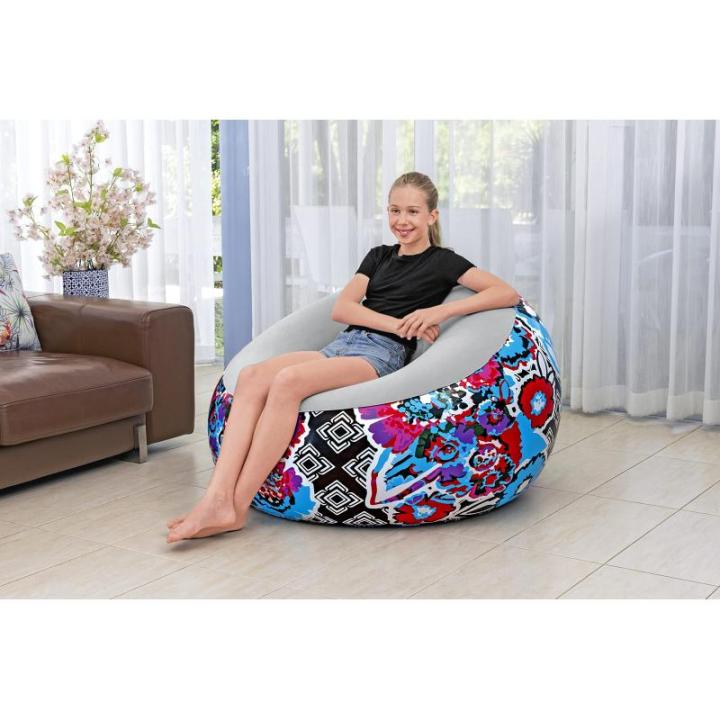 Opblaasbare bank - Premium 3-in-1 luchtbank tot queensize bed - draagbare slaapbank opblazen