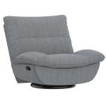Relaxstoel, handmatige stoel, slaapstoel, draaistoel met rocking, ligstoel in de woonkamer, televisiestoel met verstelbare rugleuning, ruststoel voor senioren en borstvoeding (Ligh