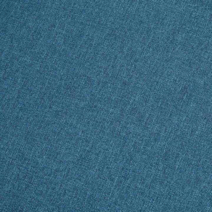 Fauteuil Wingstoel met armleuningen, comfortabel en modern, televisiestoel, relaxstoel, woonkamer, clubstoel, sofa, 136 kg belastbaar, blauw